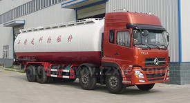 東風(fēng)天龍前四后八散裝水泥運輸車圖片